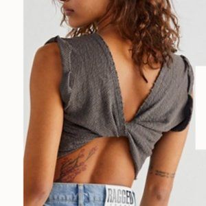 Free People Twister Tank - Gray